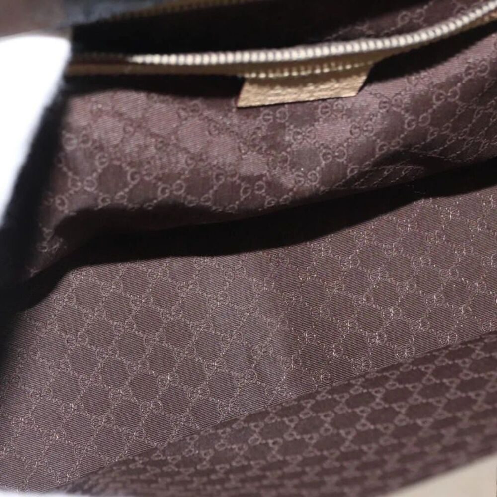 Gucci Vintage Leather Beige Leather Handbag - Picture 5 of 16